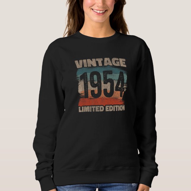 Moletom Lenda Vintage 1954 Desde 1954 (Frente)