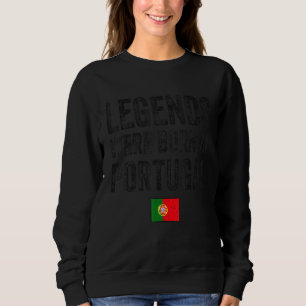 Moletom Lendas Nasceram Em Portugal Bandeira Portuguesa Or