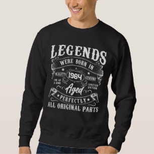 Moletom Lendas Nasceram No Ano Personalizado De Aniversári