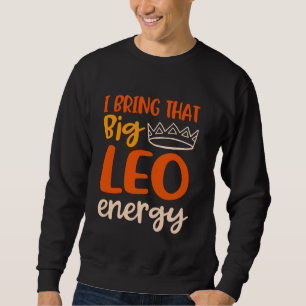 Moletom Leo Season Eu Trago Aquela Grande Rainha De Energi