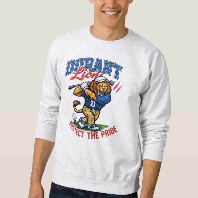 Moletom Leões de Durant - Golfe Proteja o Orgulho (Frente)