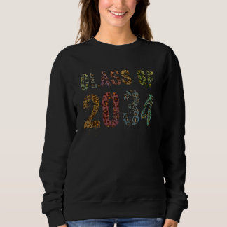 Moletom Leopard Print Class De 2034 Future Graduation Good