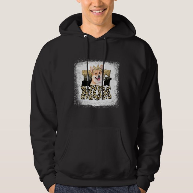 Moletom Leopardo Ocidental Pembroke Welsh Corgi Mãe da Mãe (Frente)