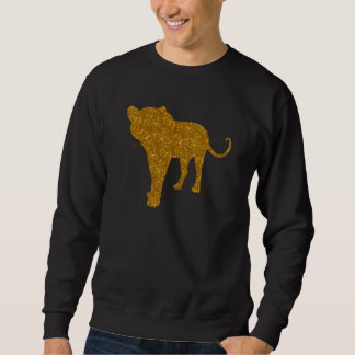 Moletom Leopardo Para Meninas Panther Animal Grande Gato