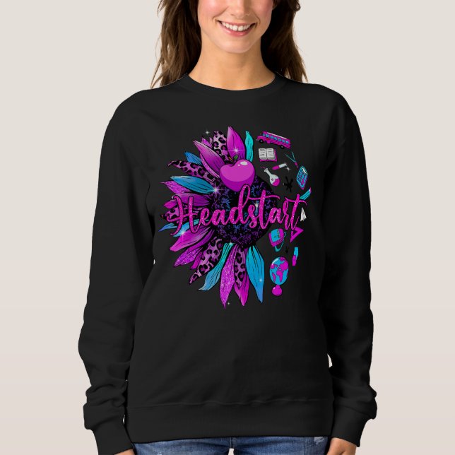 Moletom Lepard Sunflower Headstart Life Back School (Frente)