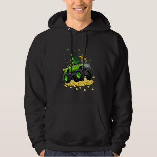 Moletom Leprechaun Monster Truck Shamrock Rua Patrick Day