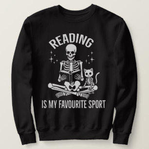 Moletom Ler É Meu Esporte Favorito Livraria Bookworm Aconc