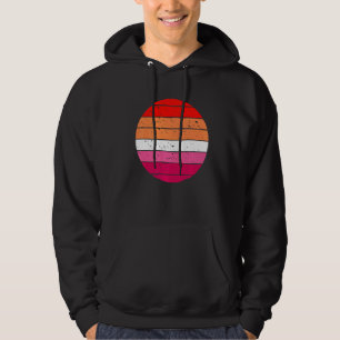 Moletom Lésbica Retro Sunset Gay e Orgulho Lgbt Ga
