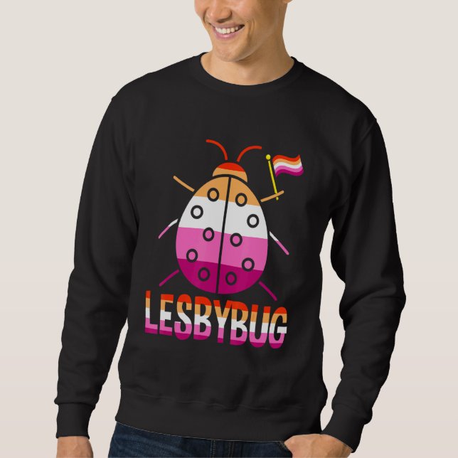Moletom Lesdybug Lésbica Ladybug Pride Lgbt Correspondente (Frente)