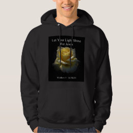 Moletom Let Your Light Shine For Jesus Hoodie by StanVG