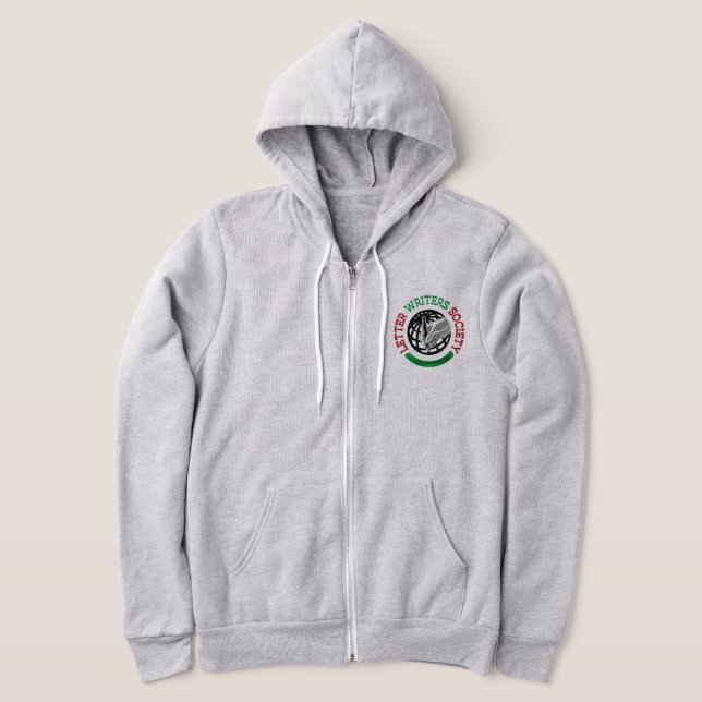 Moletom Letra Writers Society Hoodie (Postura )
