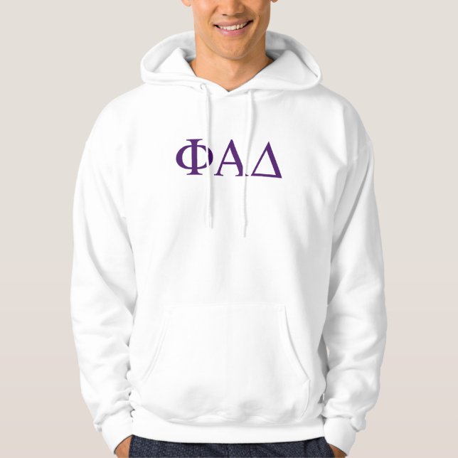 Moletom Letras Gregas Phi Alpha Delta (Frente)