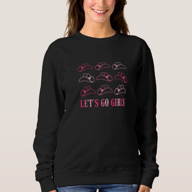 Moletom Let's Go Girls Graphic Horse Lover Equestrian Ride (Frente)