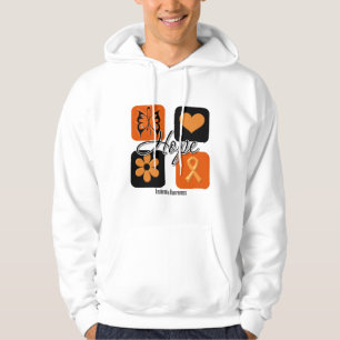 Moletom Leucemia Esperança Amor Inspira Consciência