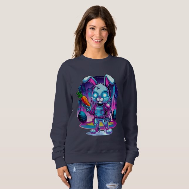 Moletom Levante de Bunny Cyber (Frente Completa)