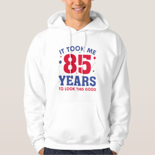 Moletom Levei 85 Anos Para Parecer Bem