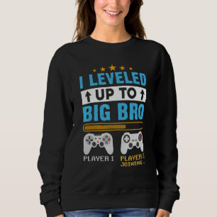 Moletom Levei Para O Grande Irmão Gamer Novo