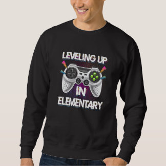 Moletom Leveling Up In Elementary Video Gaming Tees Studen