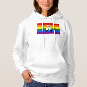 Moletom LGB cerimonial de Sinalizador do Orgulho Dois Espi