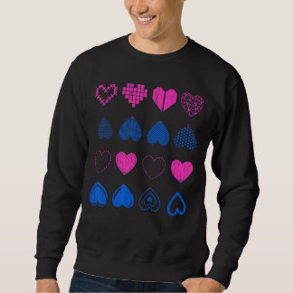 Moletom Lgbt Bisexuality Flag Heart Bi Pride Month Bisexu