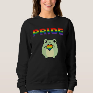 Moletom Lgbt de Sapo do Orgulho Canto