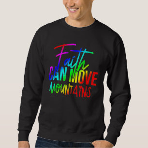 Moletom Lgbt Faith Mover Montanhas Transgêneros