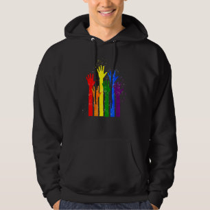 Moletom Lgbt Flag Lgbt Prioridade Igualdade De Mão Direito