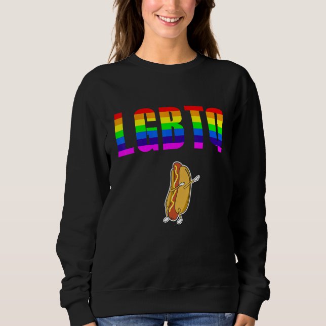 Moletom LGBT Lesbian Gay Bisexual Transgender Pride Queer  (Frente)