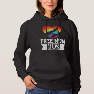Moletom LGBT Lésbica Orgulho gay Mês Livre Mãe Abraça