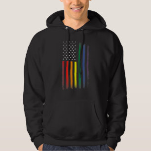 Moletom Lgbt Lgbtq Lgbtq+ Bi Lgbtq + Roupa de Sinalizador 