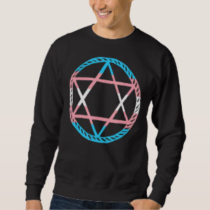 Moletom Lgbt Pentagram Gótico Transgênero