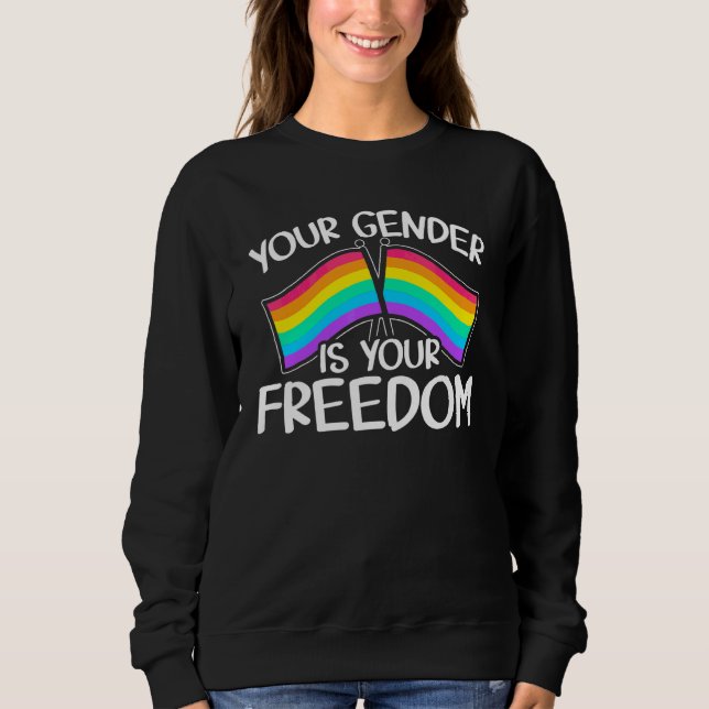 Moletom Lgbtq Defensor Da Igualdade De Gênero Parada Do Or (Frente)