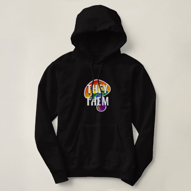 Moletom LGBTQ - Pronuncies do Orgulho Arco-Íris Personaliz (Frente do Design)