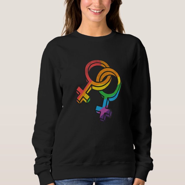 Moletom LGBTQ Symbol Equality Rights Awareness Month LGBT  (Frente)