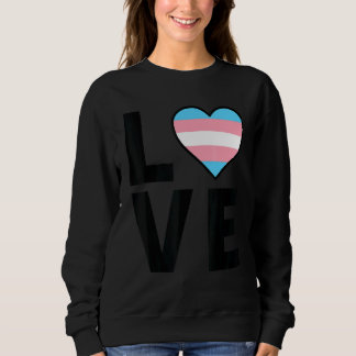 Moletom Lgbtq Transgender Flag Heart Lgbtqia+ Love Transg