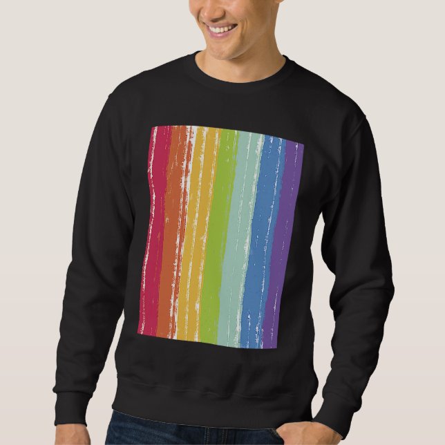 Moletom LGTB Pride Flag  40 (Frente)