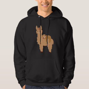 Moletom Lhama Alpaca E Preguiça