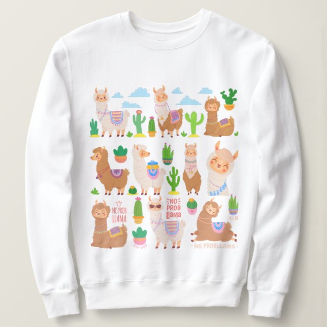 Moletom Lhamas (Frente do Design)