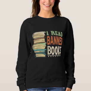 Moletom Li Livros Banidos Com Livros E Bookworms E Rea