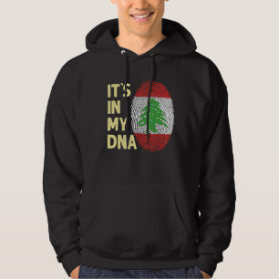 Moletom Líbano: Minha Equipe De Bandeiras Do Dna Libanesa 