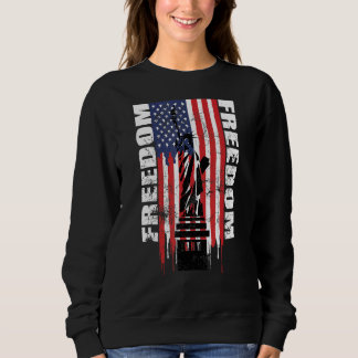 Moletom Liberdade Americana Bandeira 4 De Julho Independên