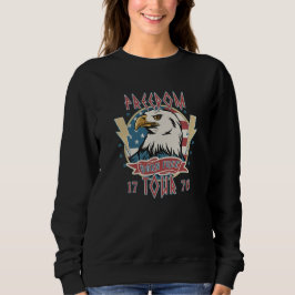 Moletom LIBERDADE NASCIDO LIVRE 17 TOUR 76 Águia