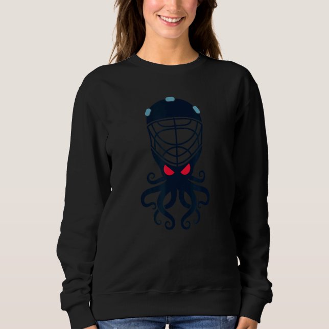 Moletom Libere A Máscara De Goalie Kraken (Frente)