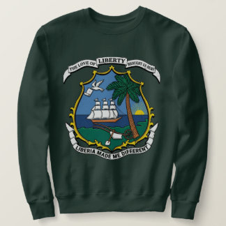 Moletom Liberia Made me different sweatshirt