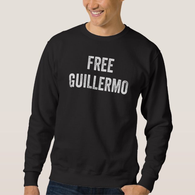 Moletom Liberte Guillermo Apoie a Liberdade de Guillermo D (Frente)