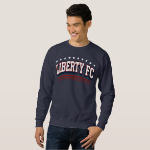 Moletom Liberty FC Varsity Hoodie Futebol EUA Não Oficia