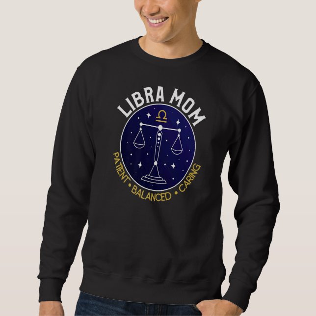 Moletom Libra Mãe Paciente Cuidando Equilibrado (Frente)