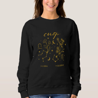 Moletom Libra Scorpio Cusp Zodiac Horoscópio Outubro