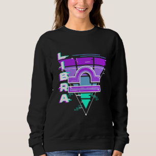 Moletom Libra Zodiac Sinal Vaporwave Aestética 80s 90s par