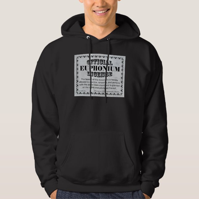 Moletom Licença Euphonium (Frente)